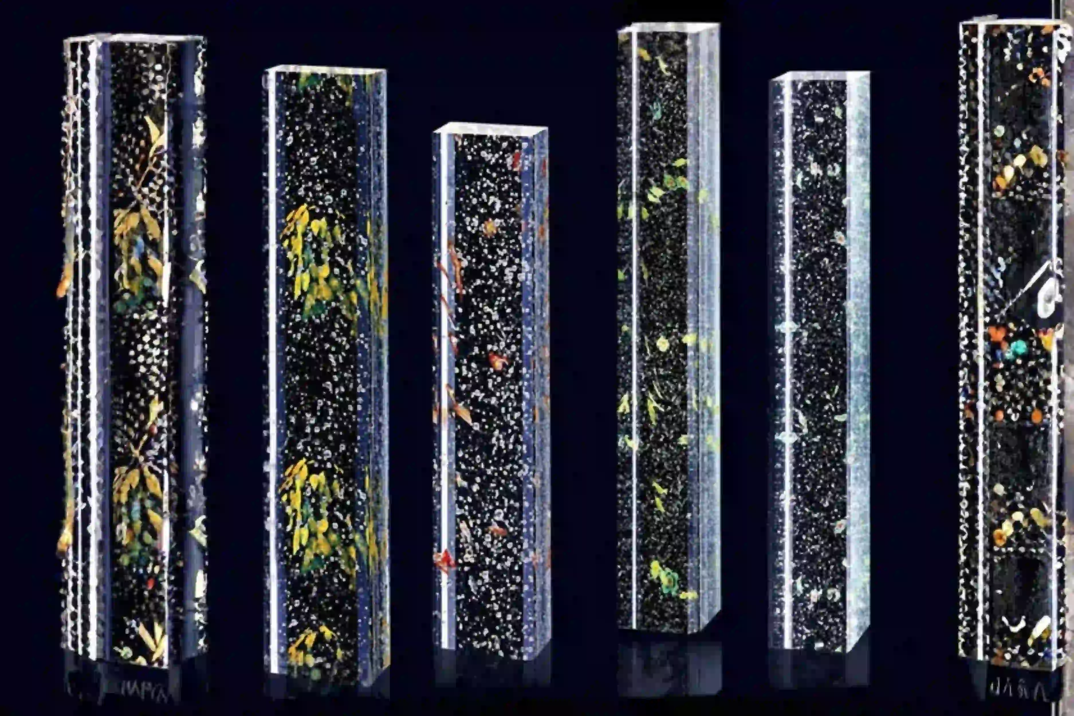 Glass Pillars